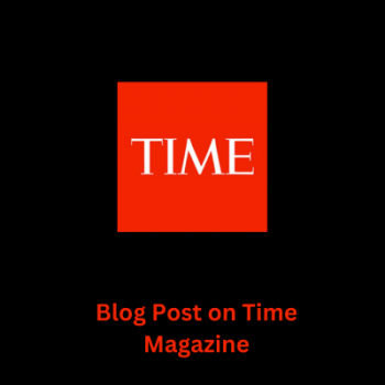Blog Post on Time Magazine