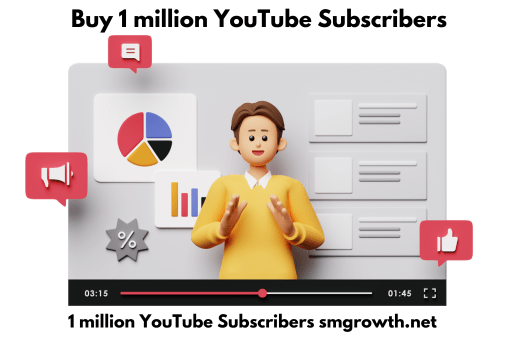 Buy 1 Million Youtube Subscribers Service