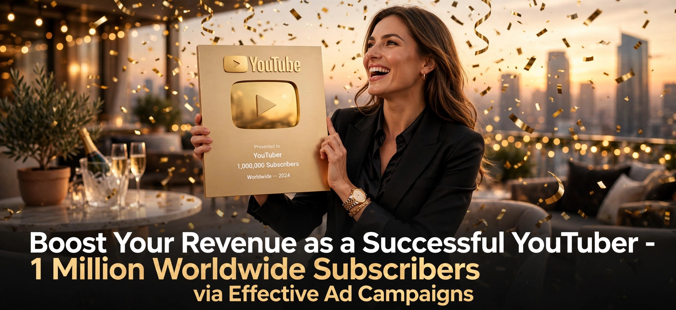 get a million YouTube subscribers