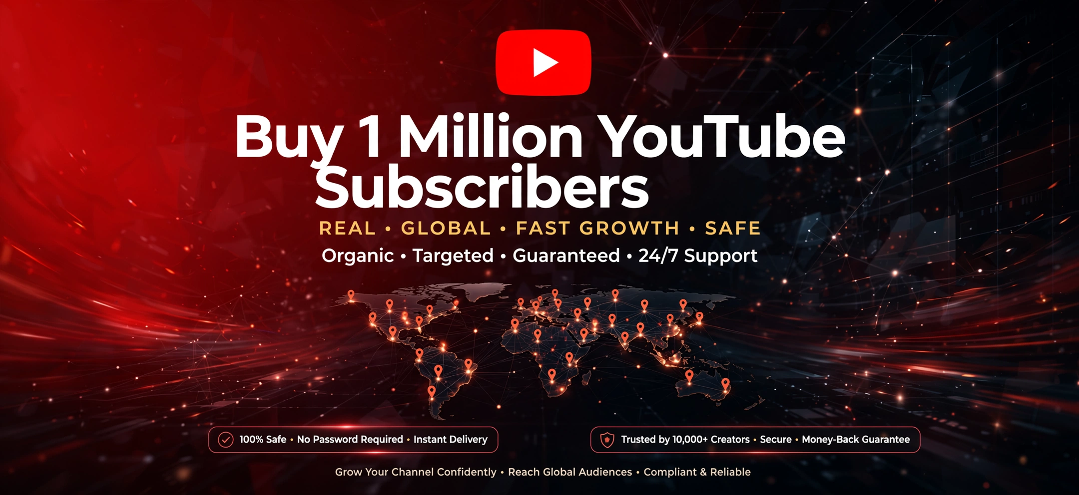 Buy 1 million YouTube Subscribers