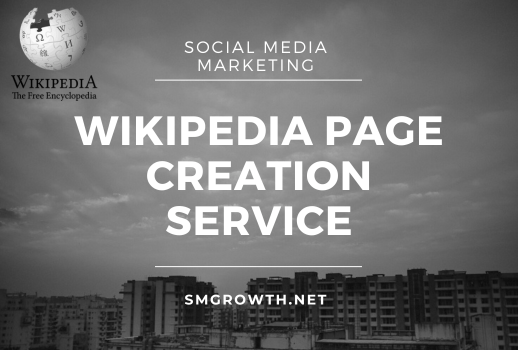 Buy Wikipedia page creation service