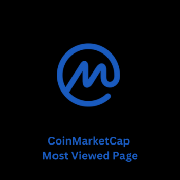 CoinMarketCap Most Viewed Page
