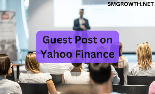 Guest Post on Yahoo Finance service