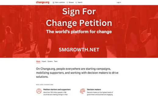 Sign For Change Petition Service