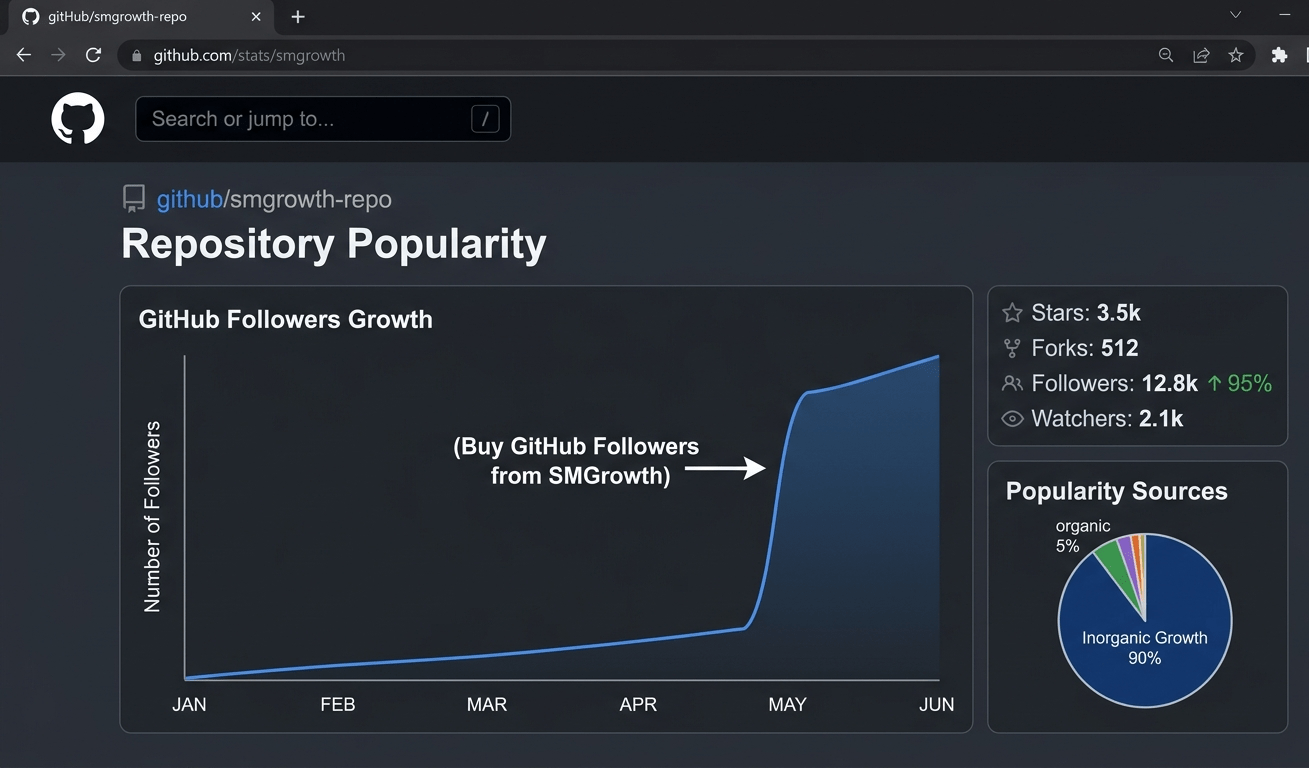 Increase github followers