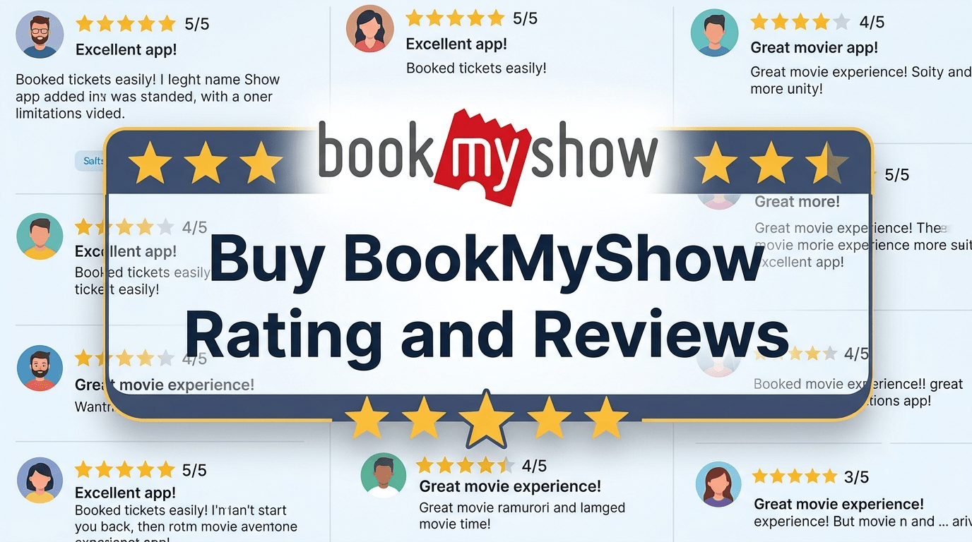 Buy BookMyShow Rating and Reviews