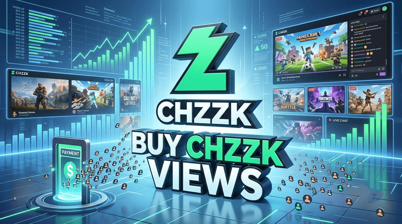 Buy Chzzk Views marketing image to help increase audience reach