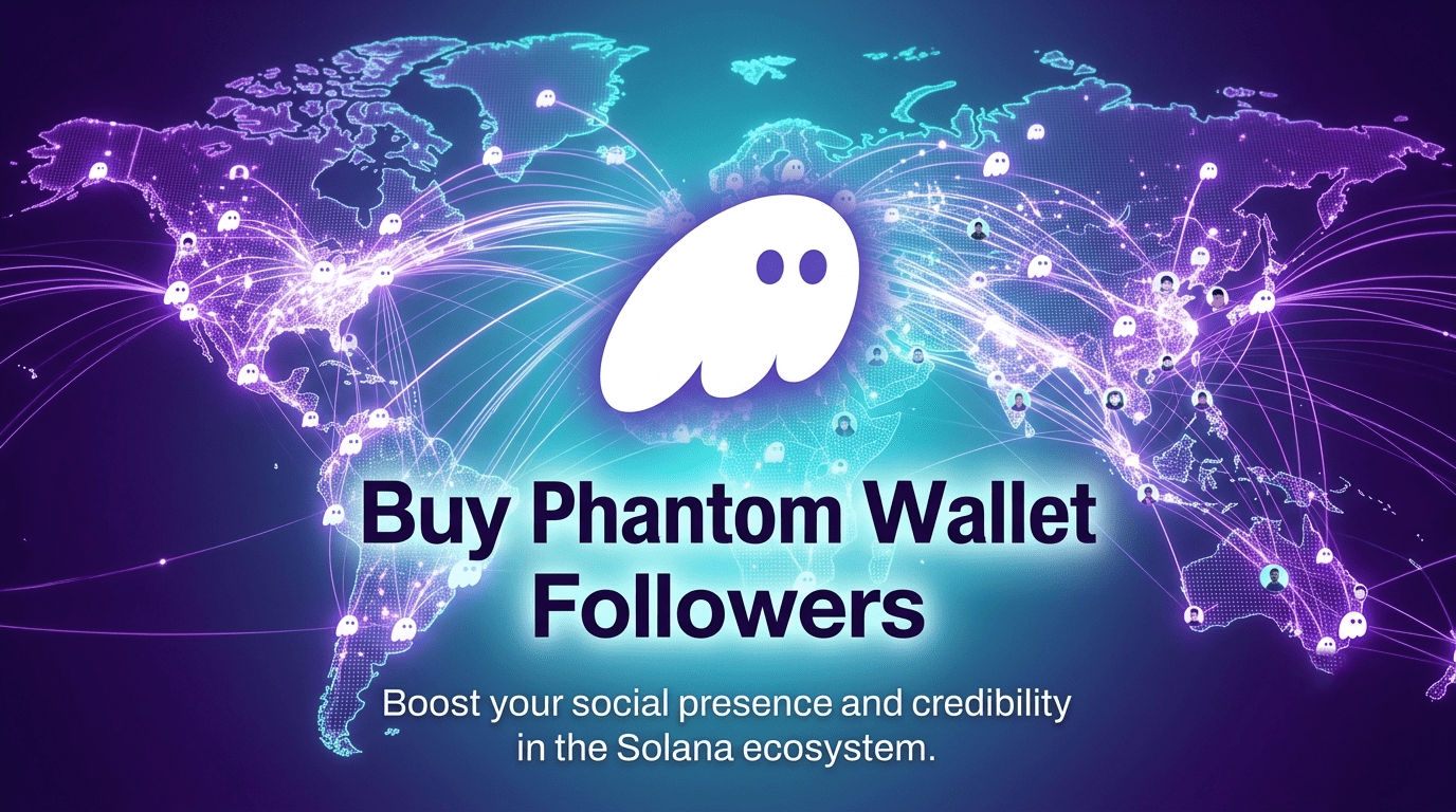 Buy Phantom Wallet Followers to grow your crypto community