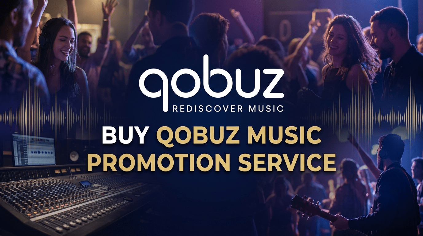 Buy Qobuz promotion service to grow your music audience