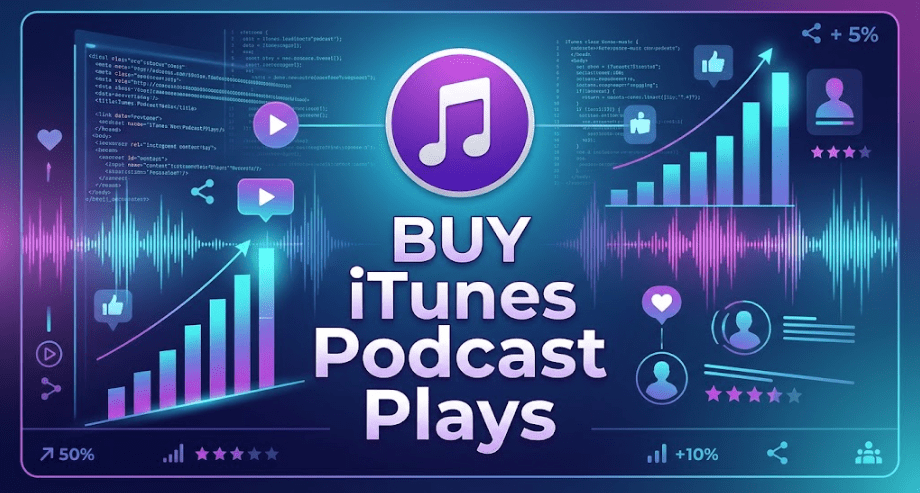 Buy iTunes Podcast Plays